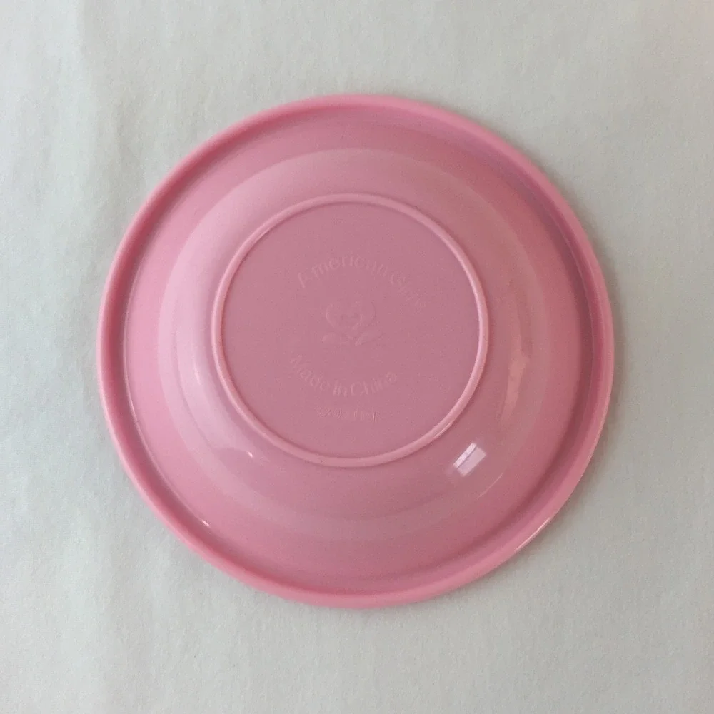 American‎ Girl Bitty Baby Doll Divided Bowl 4.5